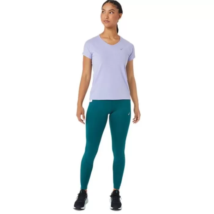 V-Neck SS Top-Asics Hot