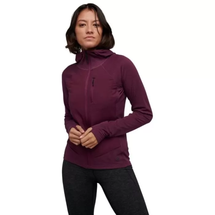 Coefficient LT Hybrid Hoody-Black Diamond Cheap