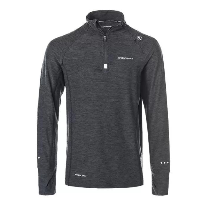 Melange Performance Midlayer-Endurance Fashion