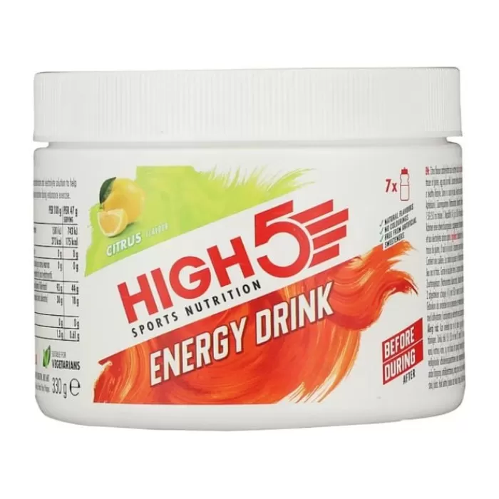 Energy Drink Powder Citrus  330g-High5 New