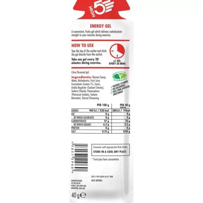 Energy Gel 40g Citrus-High5 Best Sale