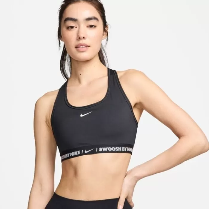 Swoosh Sports Bra Medium Support-Nike Sale
