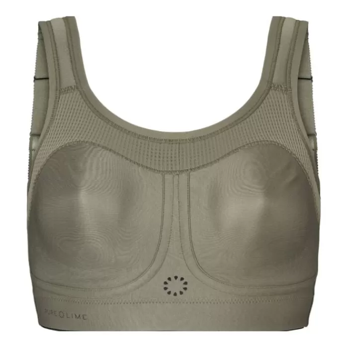Compression Bra - High Impact-PureLime Best Sale