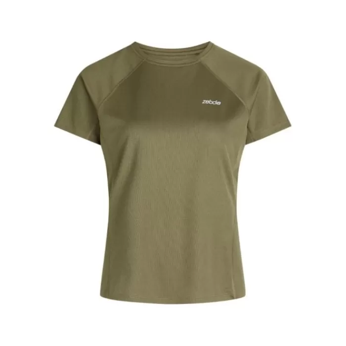 Chest Print Sports SS Tee-Zebdia Flash Sale