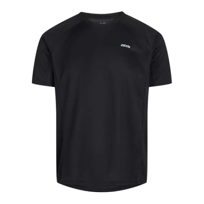 Chest Print Sports SS Tee-Zebdia Cheap
